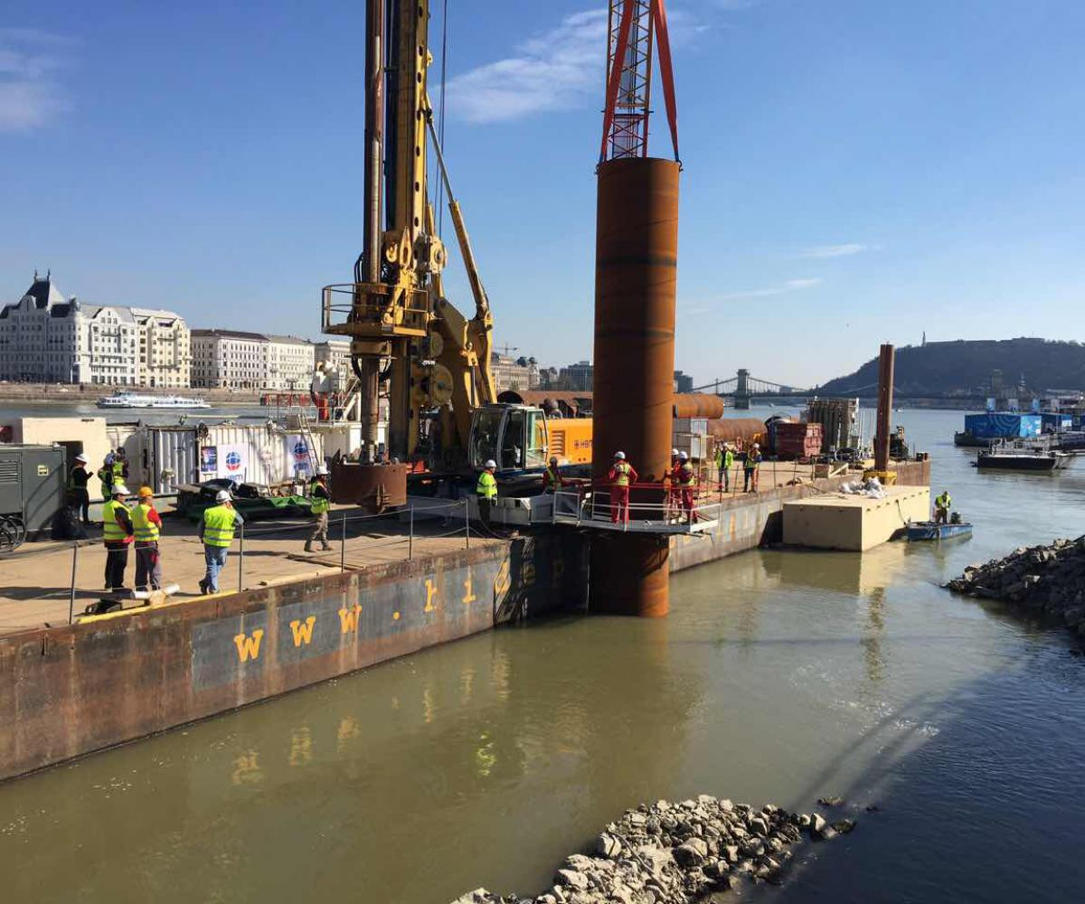 Hamarosan elkészül Budapest legmagasabb ideiglenes építménye
