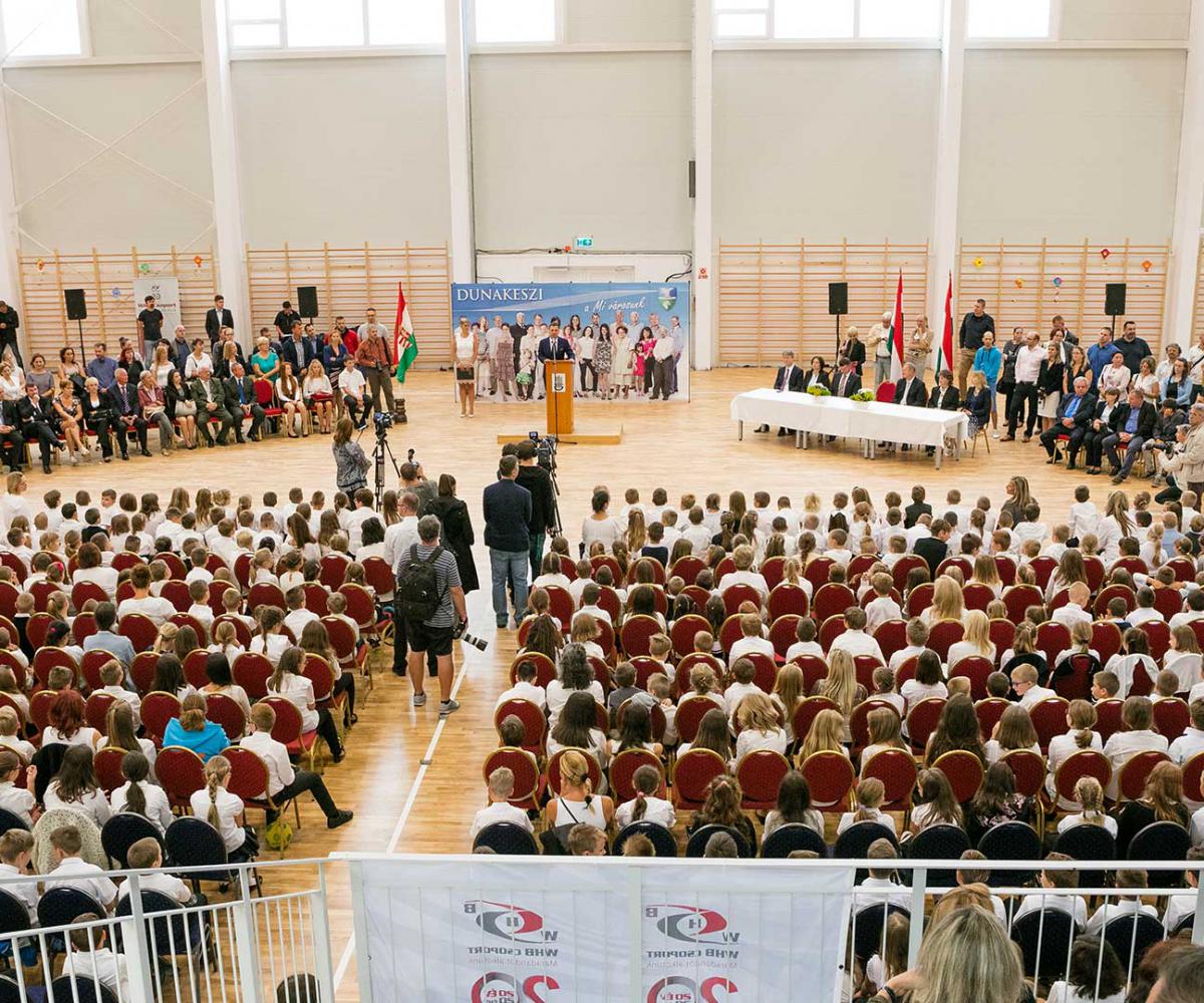 Közel hétszáz gyerek tanulhat Dunakeszi új iskolájában