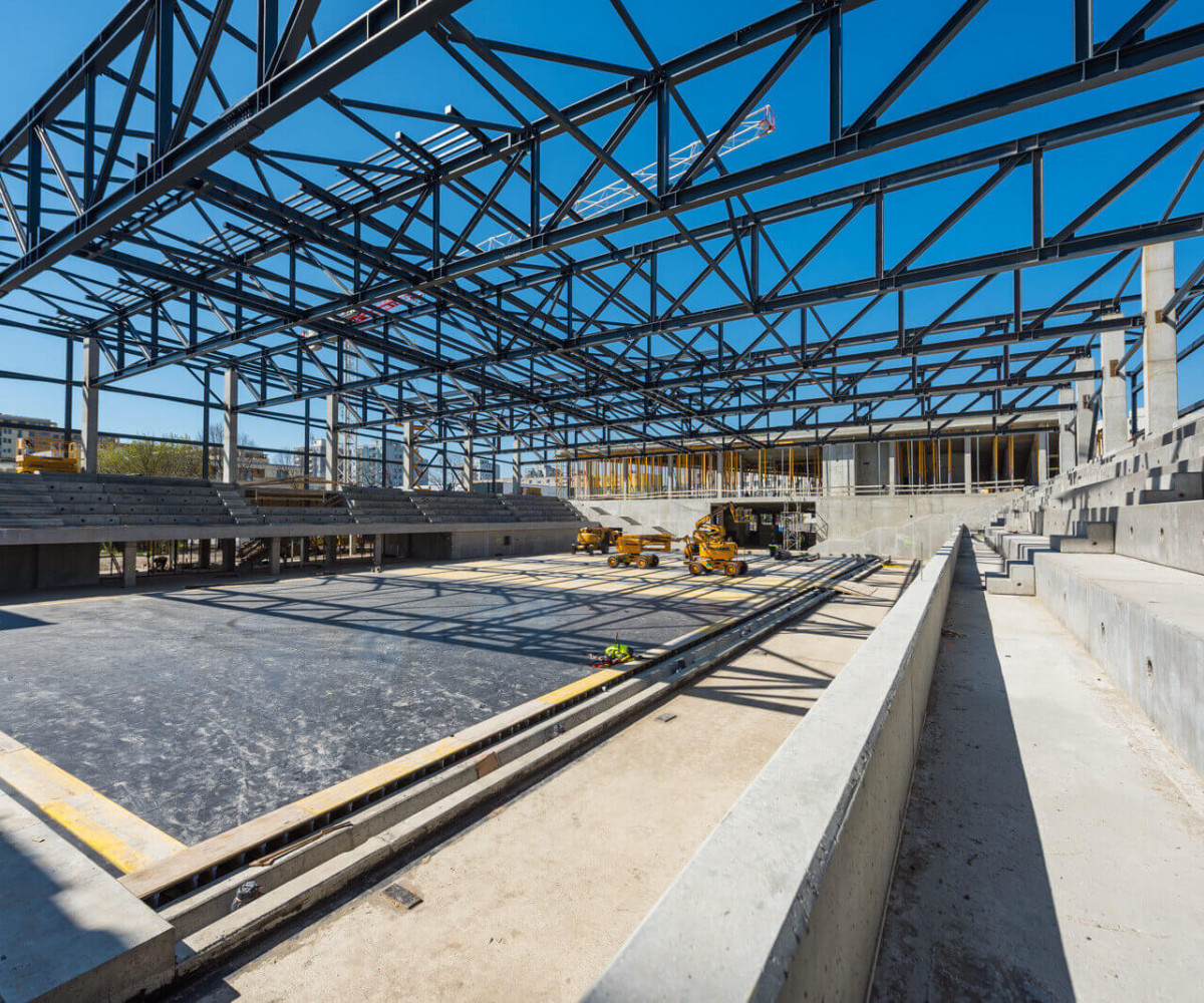 Kezdődhet a tetőszerkezet építése Szeged új uszodáján