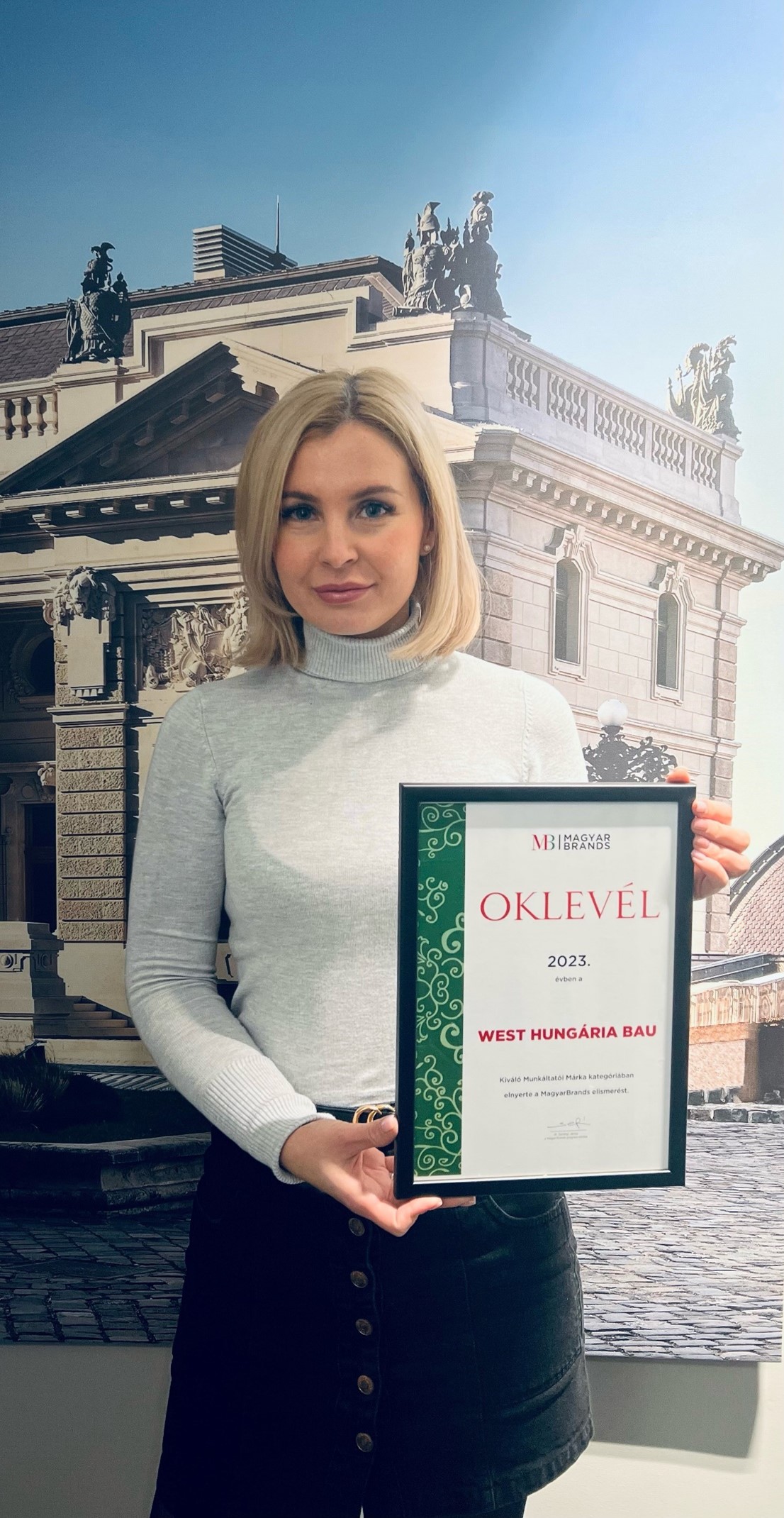Újabb siker a WHB életében – „Kiváló Munkáltatói Márka” 2023