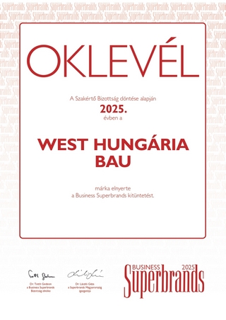 WEST HUNGÁRIA BAU_BSB_oklevel_2025